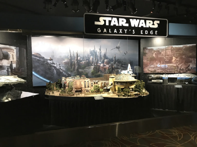 Galaxy's Edge Display